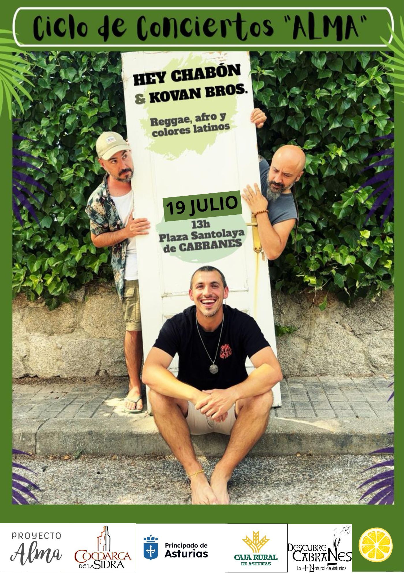 Concierto de Ey Chabón y Kovan Bros · Proyecto Alma